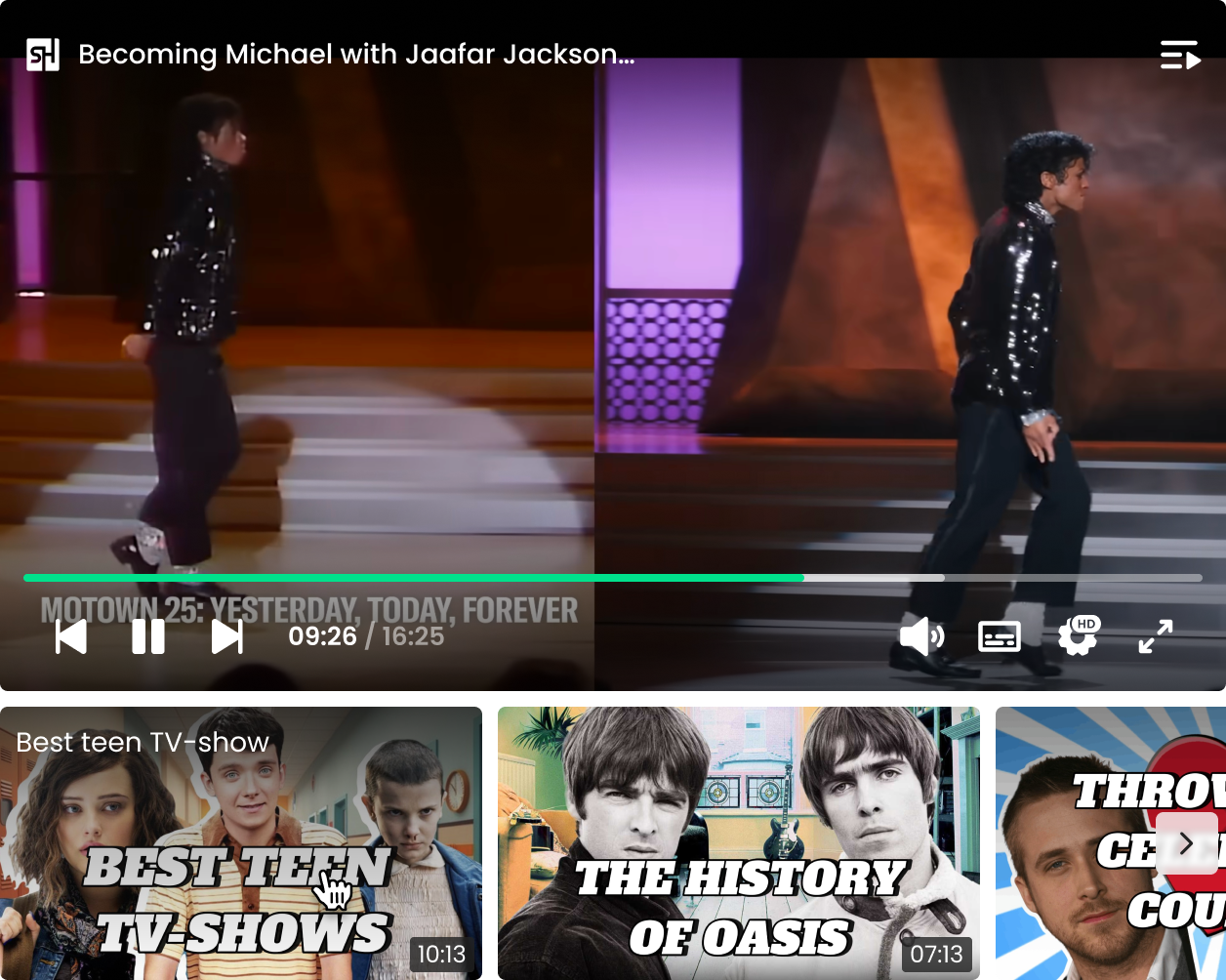 Clipchoice interactive ad format in the player